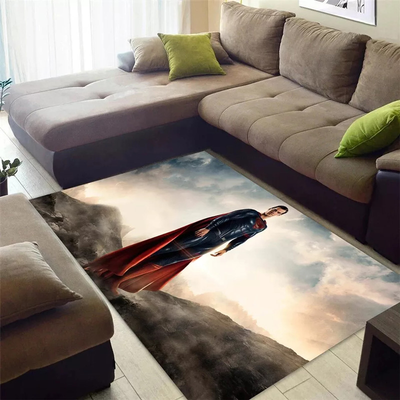 Superman Area Rug Superman Carpet Living Room Area Rug Indoor Outdoor Rugs