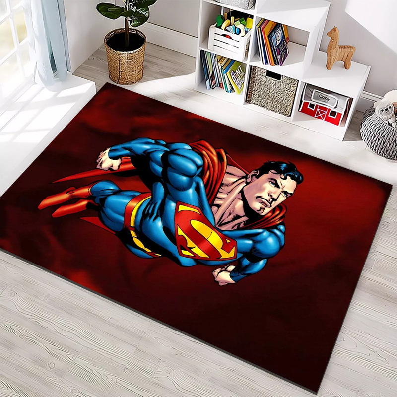 Superman Area Rug Superman Carpet Living Room Area Rug Outdoor Rugs