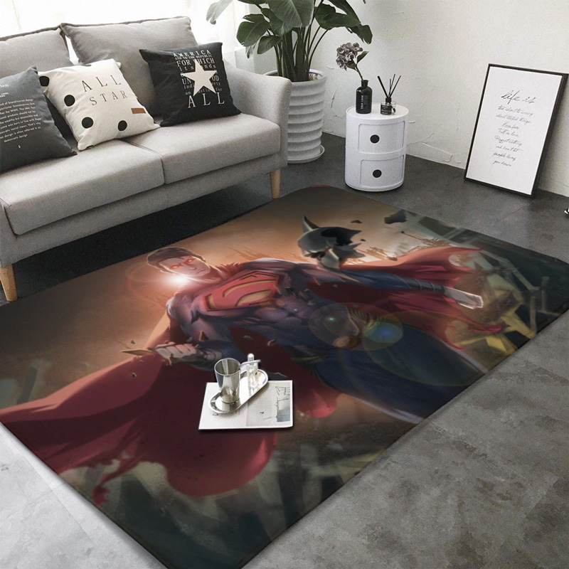 Superman Area Rug Superman Carpet Living Room Rug Indoor Rugs