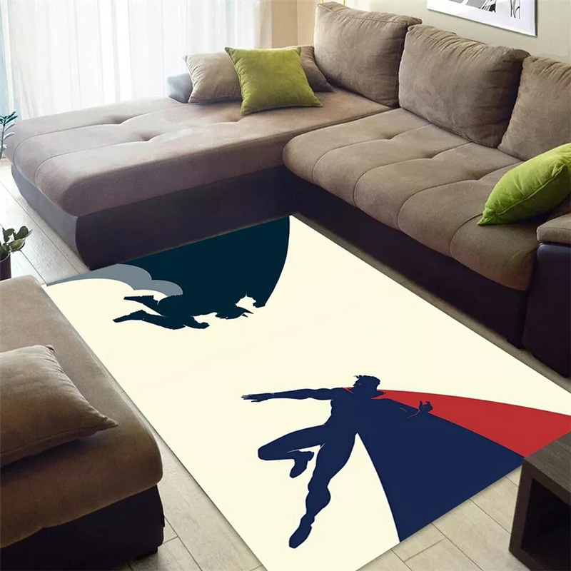 Superman Rug Superman Carpet Bedroom Area Rug Indoor Rug