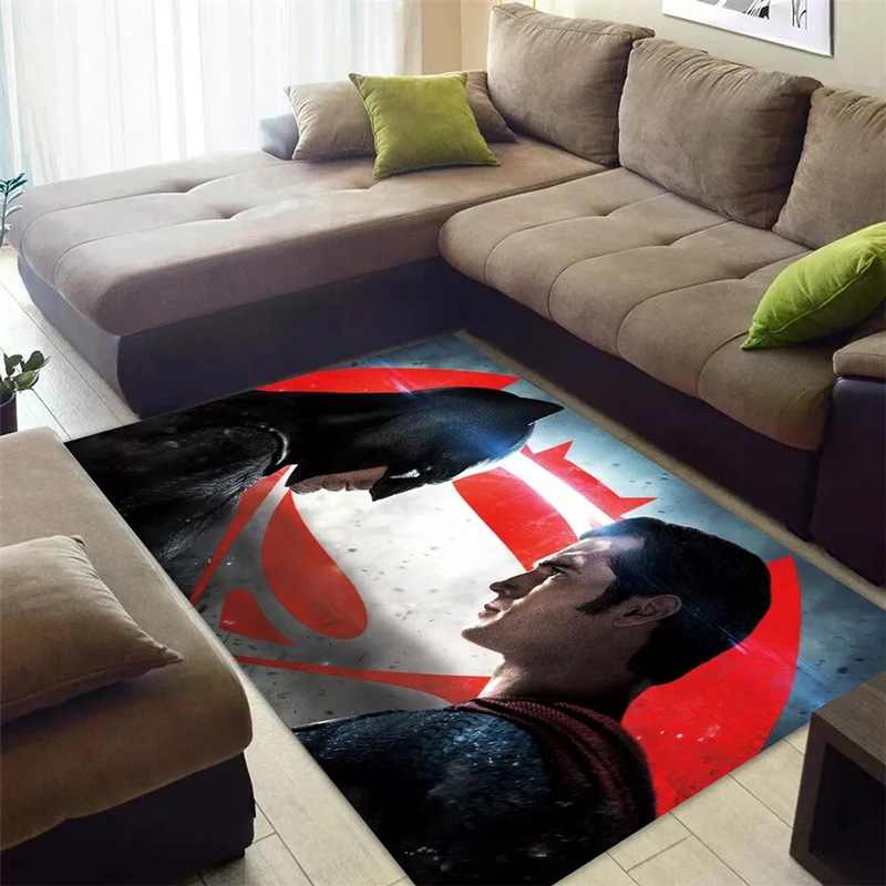 Superman Rug Superman Carpet Dining Room Rug Indoor Outdoor Rug