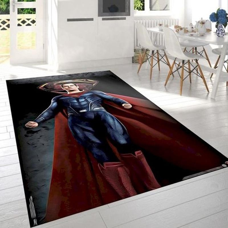 Superman Rug Superman Carpet Dining Room Rugs Indoor Rugs