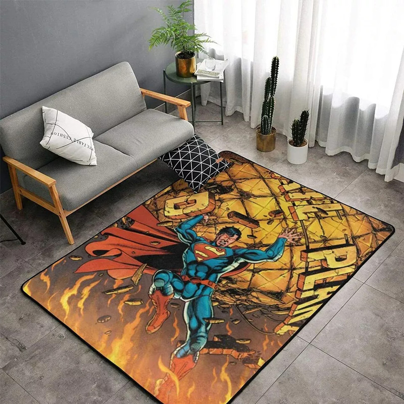 Superman Rug Superman Carpet Kitchen Rug Indoor Outdoor Rug