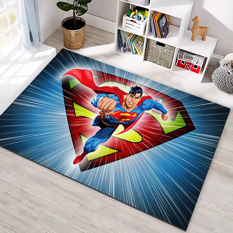 Superman Rug Superman Carpet Kitchen Rug Indoor Outdoor Rugs