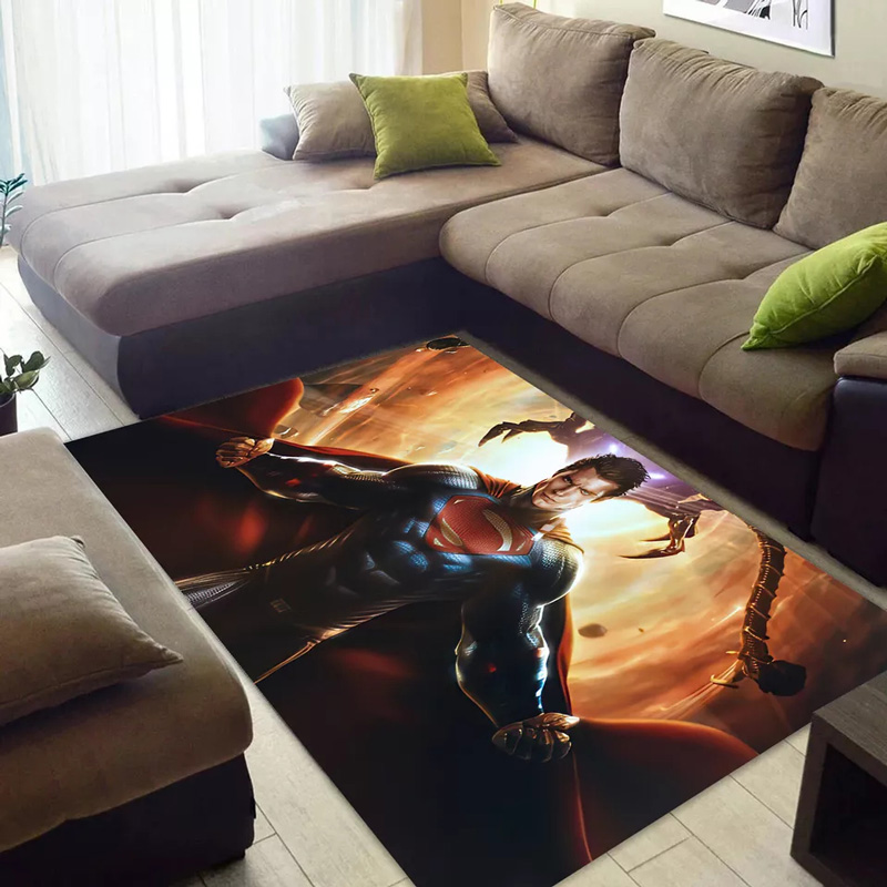 Superman Rug Superman Carpet Kitchen Rug Indoor Outdoor Rugs