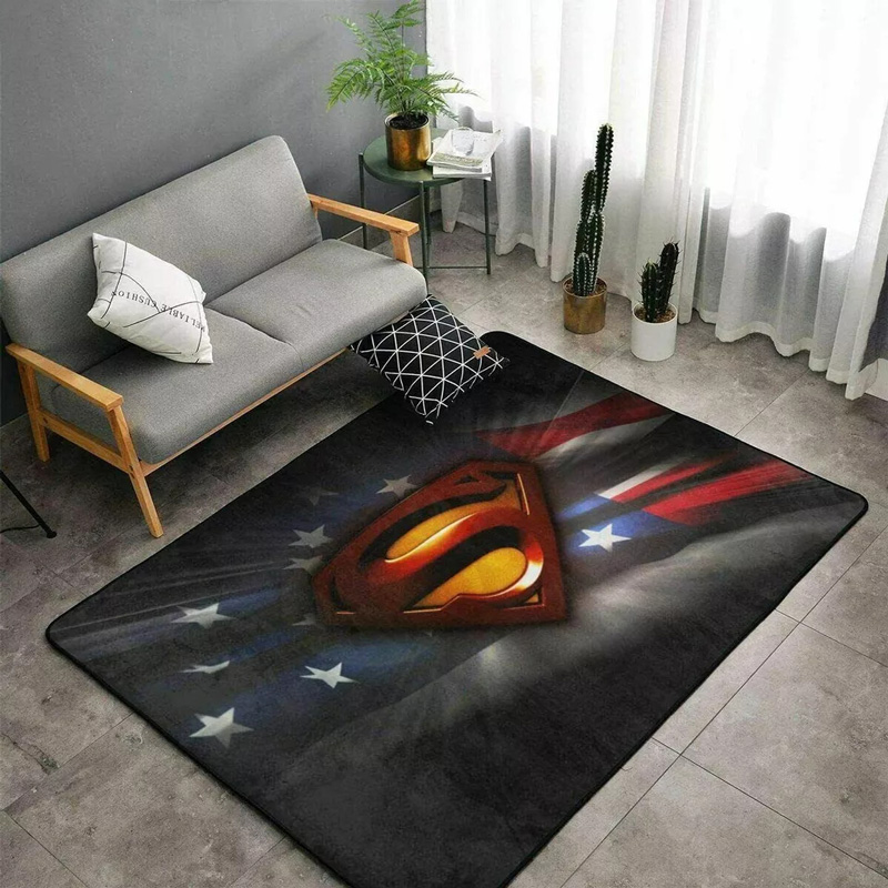 Superman Rug Superman Carpet Kitchen Rug Outdoor Rug
