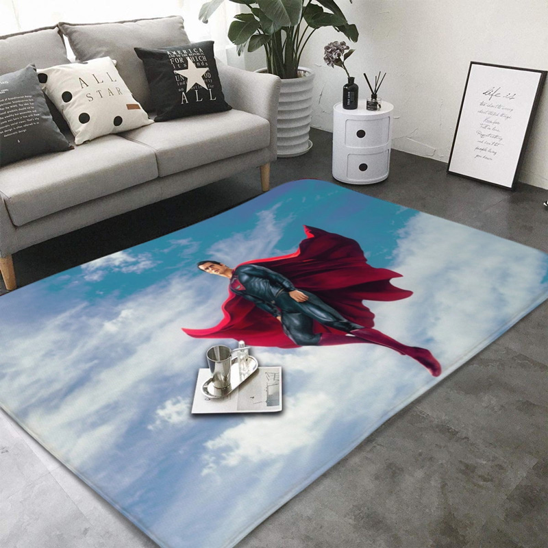 Superman Rug Superman Carpet Living Room Rug Indoor Outdoor Rugs