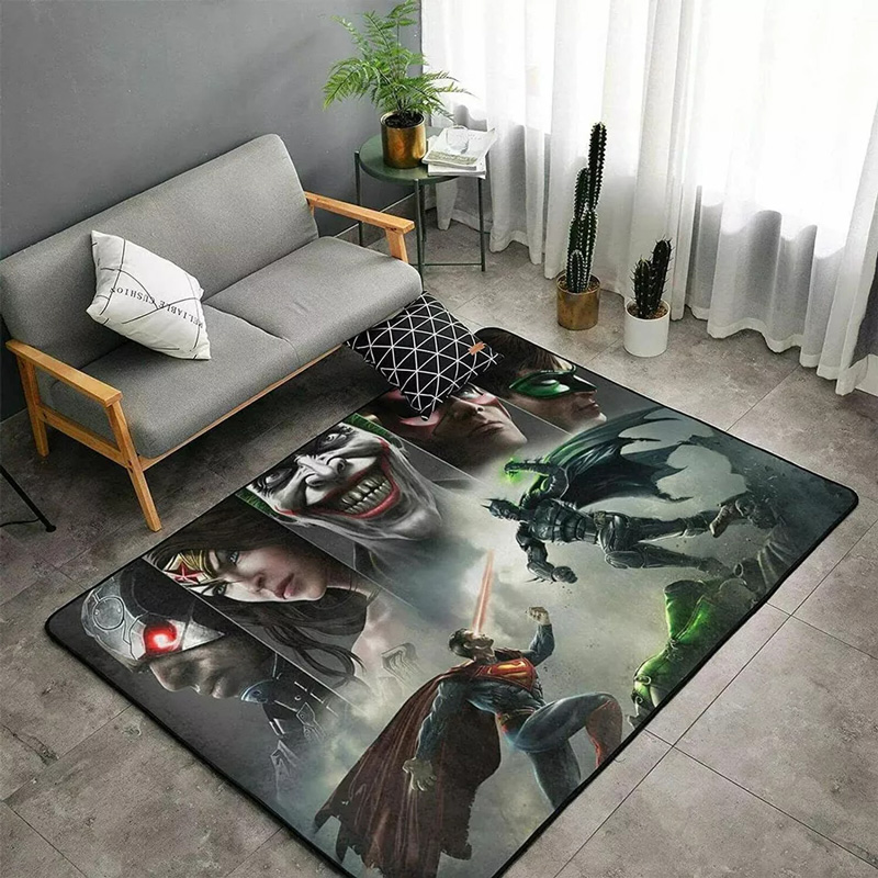 Superman Rug Superman Carpet Living Room Rug Indoor Rug