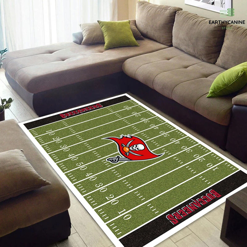 Tampa Bay Buccaneers Rug NFL Area Rug Kitchen Rug Indoor Rugs Rectangle Carpet