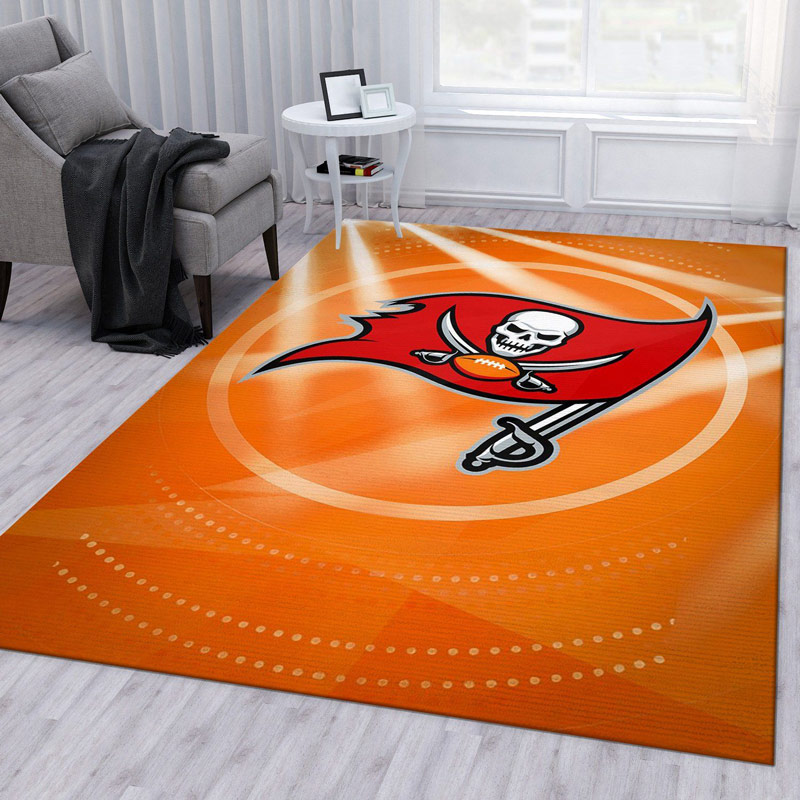 Tampa Bay Buccaneers Area Rug NFL Area Rug Dining Room Rug Outdoor Rug Rectangle Carpet