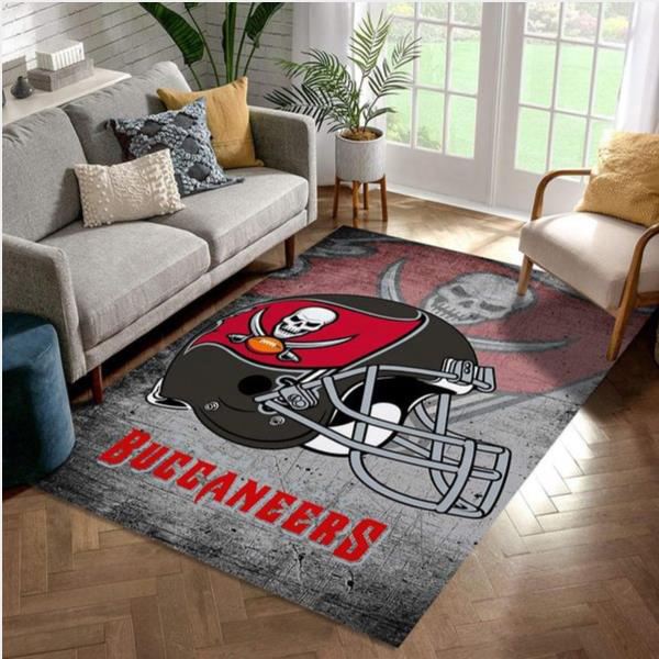 Tampa Bay Buccaneers Rug NFL Area Rug Bathroom Rug Indoor Outdoor Rug Rectangle Carpet