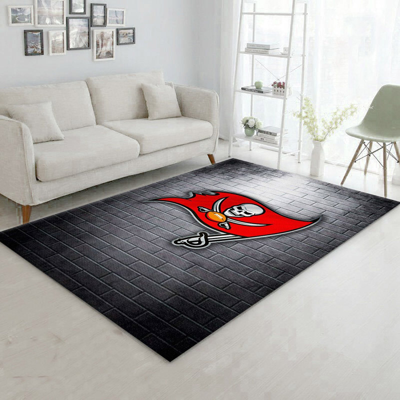 Tampa Bay Buccaneers Area Rug NFL Area Rug Living Room Rug Indoor Outdoor Rug Rectangle Carpet