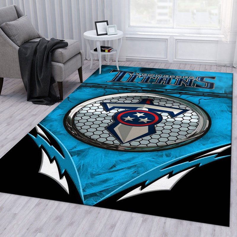 Tennessee Titans Rug NFL Area Rug Bedroom Rug Indoor Outdoor Rugs Rectangle Carpet