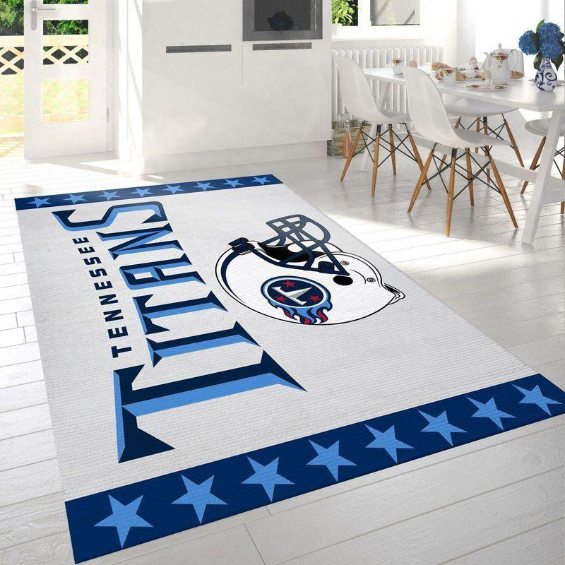 Tennessee Titans Rug NFL Area Rug Living Room Area Rug Outdoor Rugs Rectangle Carpet
