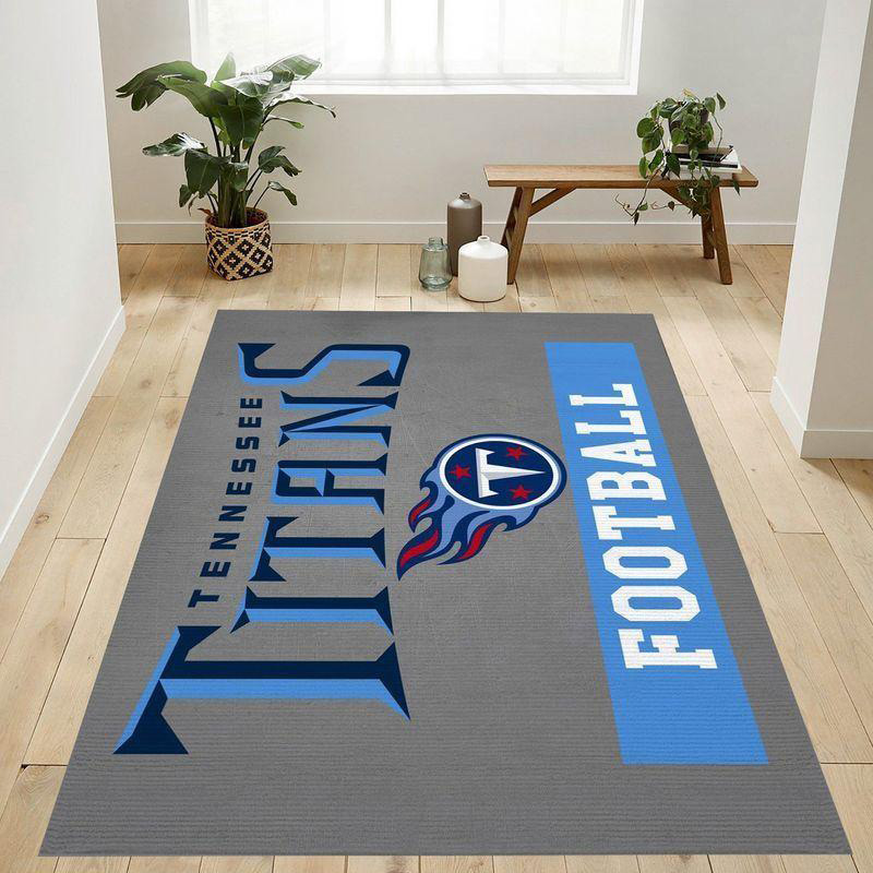 Tennessee Titans Area Rug NFL Area Rug Bathroom Rugs Outdoor Rugs Rectangle Carpet