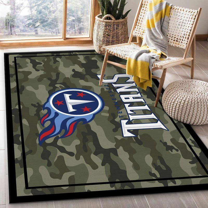 Tennessee Titans Rug NFL Area Rug Bedroom Area Rug Indoor Outdoor Rugs Rectangle Carpet