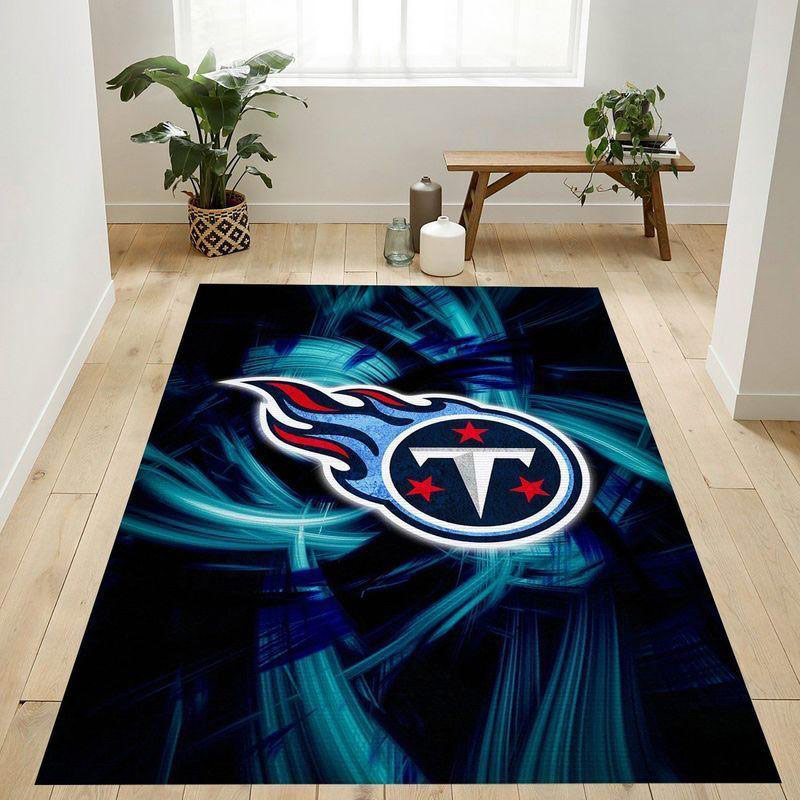 Tennessee Titans Area Rug NFL Area Rug Dining Room Rug Outdoor Rug Rectangle Carpet