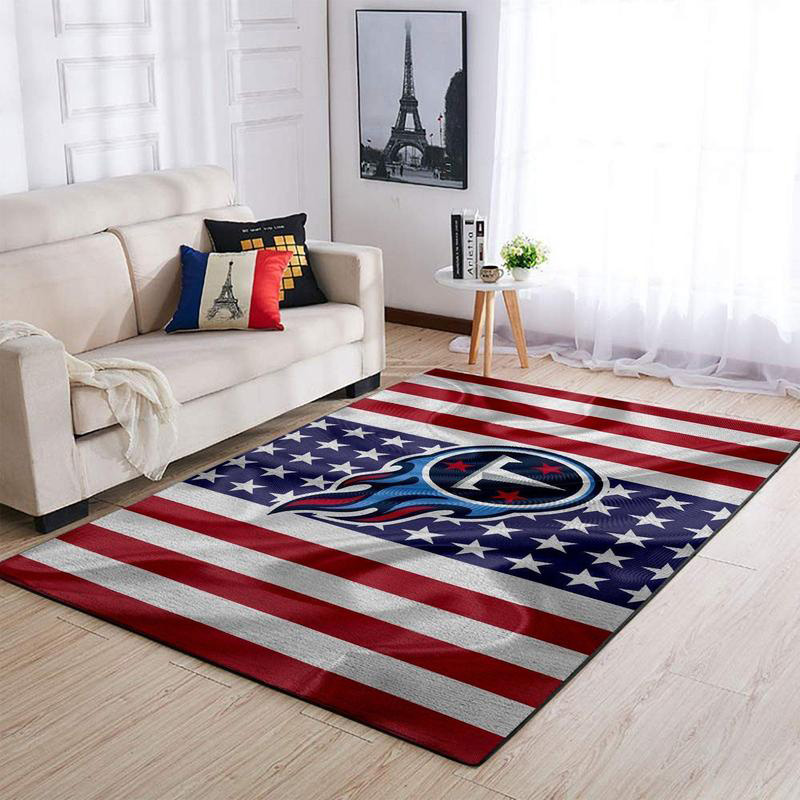 Tennessee Titans Rug NFL Area Rug Dining Room Rugs Outdoor Rugs Rectangle Carpet