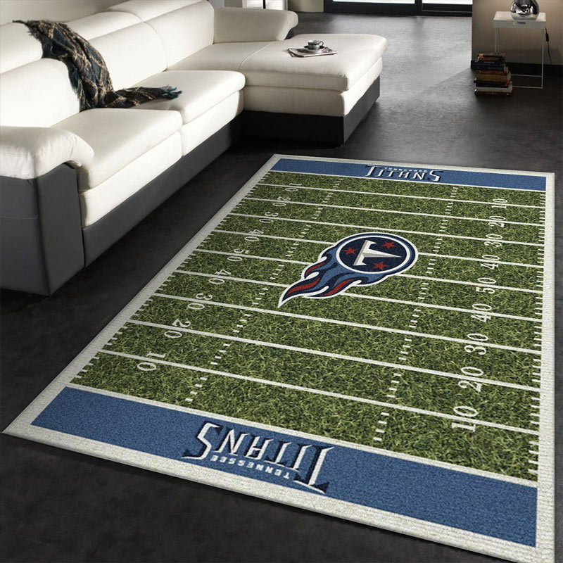 Tennessee Titans Area Rug NFL Area Rug Living Room Rug Indoor Rugs Rectangle Carpet