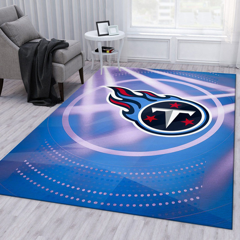 Tennessee Titans Rug NFL Area Rug Living Room Rug Outdoor Rug Rectangle Carpet