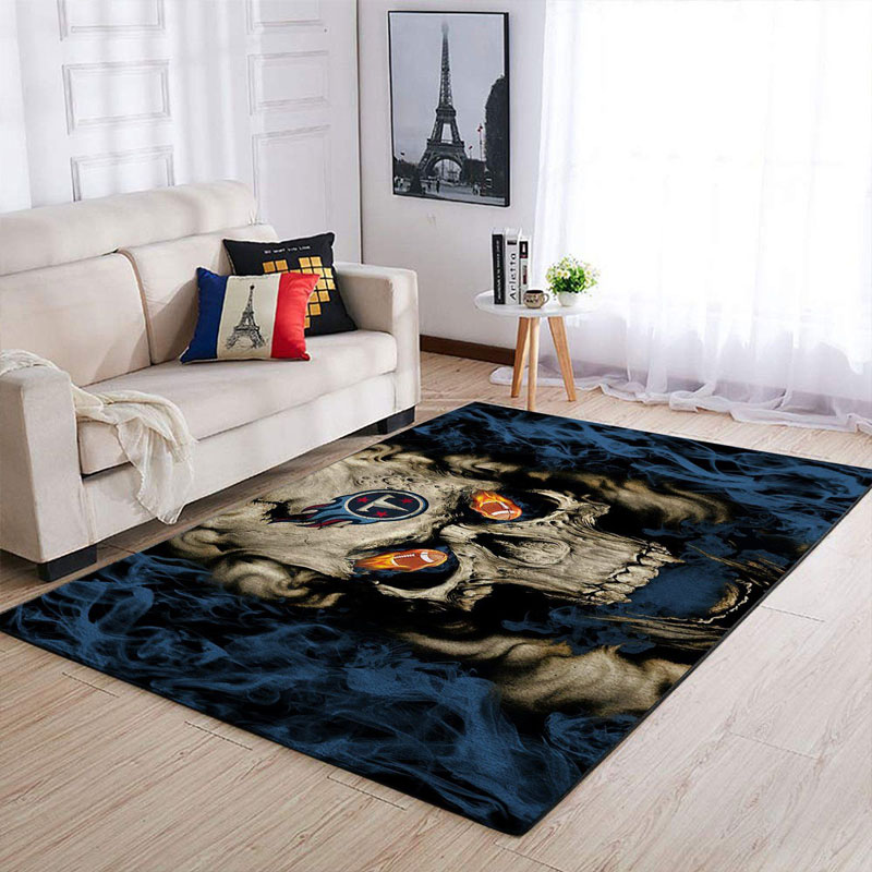 Tennessee Titans Rug NFL Area Rug Bathroom Rugs Indoor Rugs Rectangle Carpet