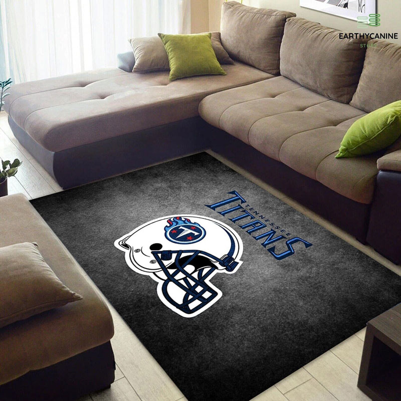 Tennessee Titans Area Rug NFL Area Rug Dining Room Rug Outdoor Rugs Rectangle Carpet