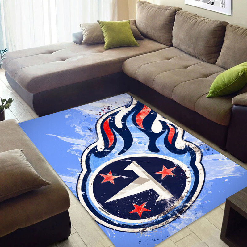 Tennessee Titans Rug NFL Area Rug Kitchen Rug Indoor Outdoor Rug Rectangle Carpet