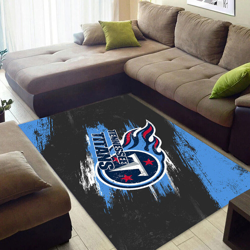 Tennessee Titans Rug NFL Area Rug Dining Room Rugs Outdoor Rug Rectangle Carpet