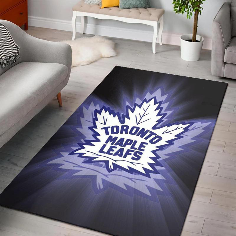 Toronto Maple Leafs Rug NHL Area Rug Bedroom Area Rug Indoor Outdoor Rug Rectangle Carpet