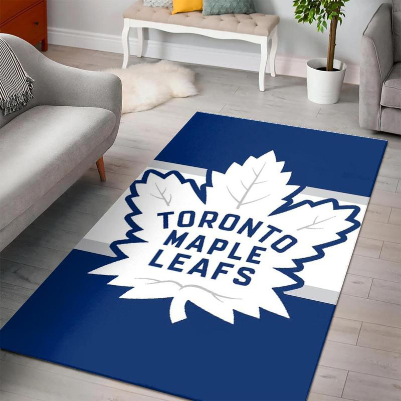 Toronto Maple Leafs Rug NHL Area Rug Dining Room Rug Outdoor Rug Rectangle Carpet