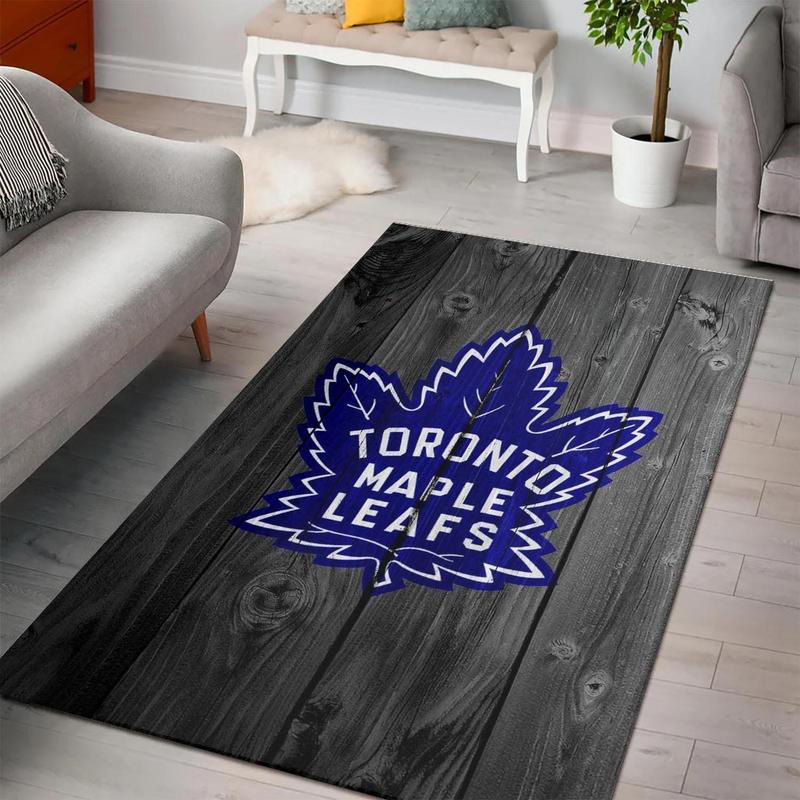 Toronto Maple Leafs Rug NHL Area Rug Dining Room Rug Outdoor Rug Rectangle Carpet