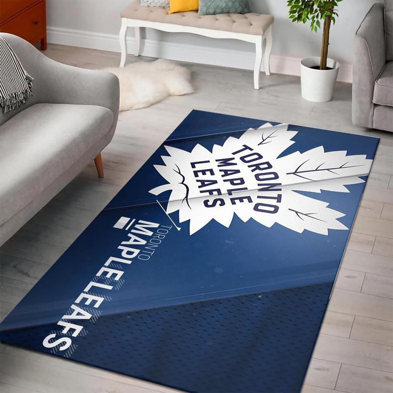 Toronto Maple Leafs Rug NHL Area Rug Bathroom Rug Outdoor Rugs Rectangle Carpet