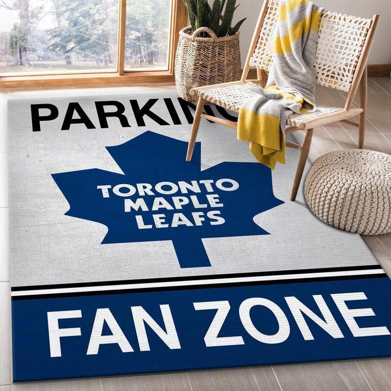 Toronto Maple Leafs Rug NHL Area Rug Dining Room Rugs Indoor Outdoor Rugs Rectangle Carpet