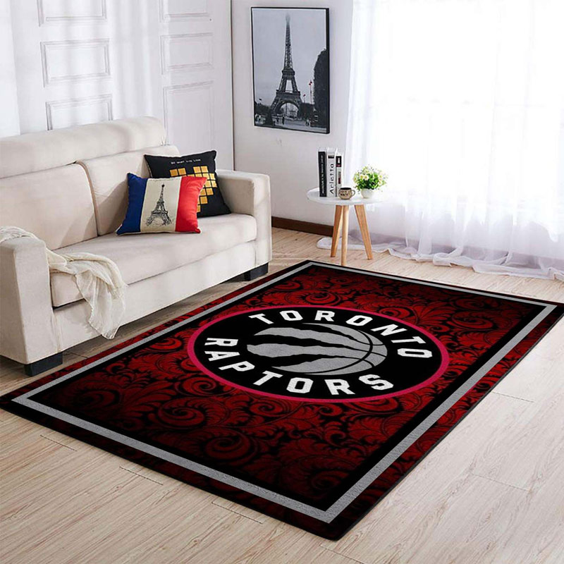 Toronto Raptors Area Rug NBA Area Rug Living Room Area Rug Indoor Rug Rectangle Carpet