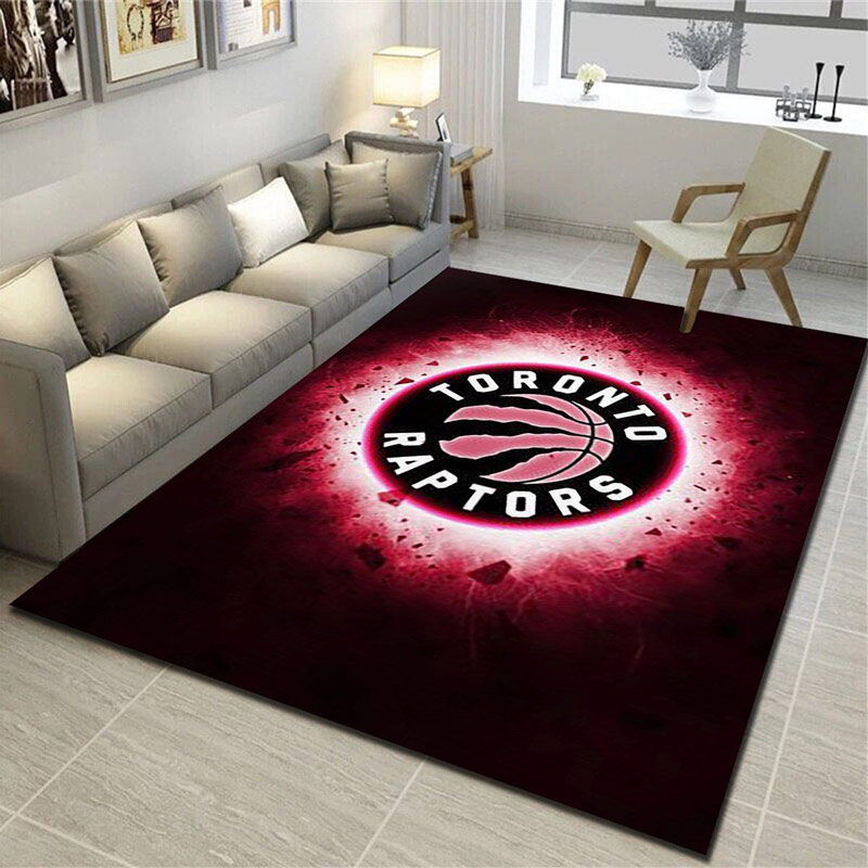 Toronto Raptors Area Rug NBA Area Rug Living Room Rug Indoor Rugs Rectangle Carpet