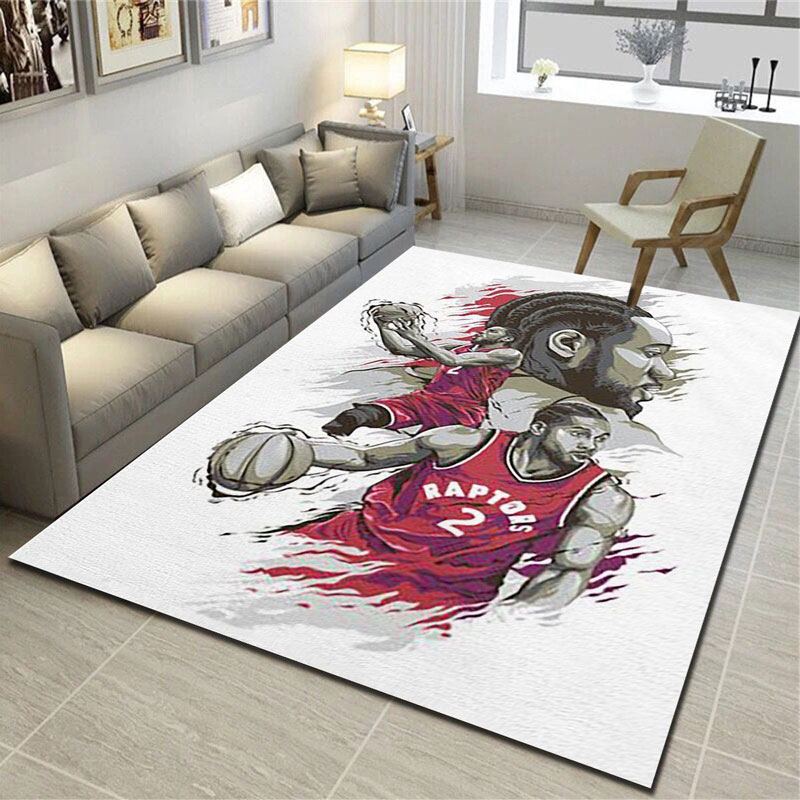 Toronto Raptors Rug NBA Area Rug Dining Room Rug Indoor Outdoor Rug Rectangle Carpet