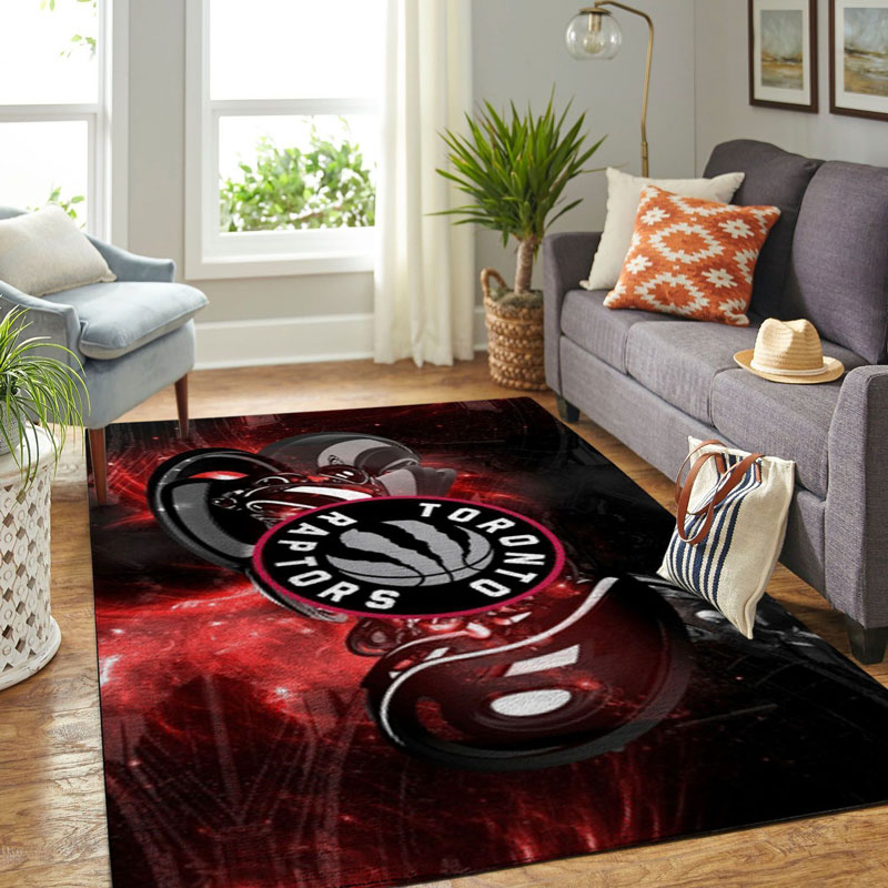 Toronto Raptors Area Rug NBA Area Rug Kitchen Rug Outdoor Rug Rectangle Carpet