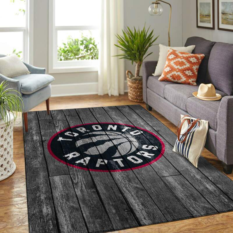 Toronto Raptors Area Rug NBA Area Rug Bathroom Rugs Outdoor Rugs Rectangle Carpet