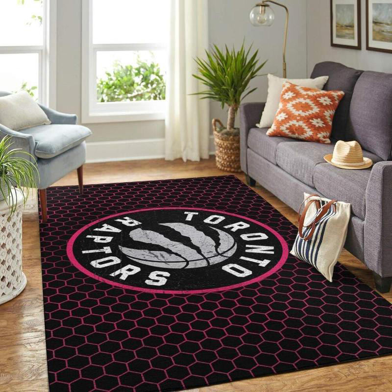 Toronto Raptors Rug NBA Area Rug Kitchen Rug Indoor Outdoor Rug Rectangle Carpet