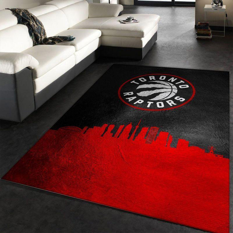 Toronto Raptors Area Rug NBA Area Rug Dining Room Rug Indoor Rug Rectangle Carpet