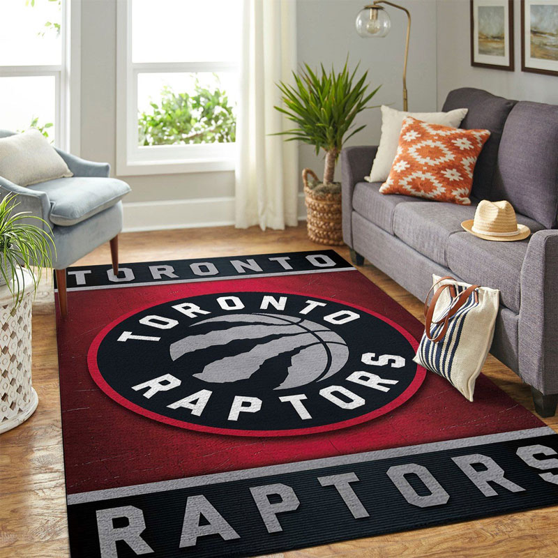Toronto Raptors Area Rug NBA Area Rug Bathroom Rugs Indoor Outdoor Rug Rectangle Carpet