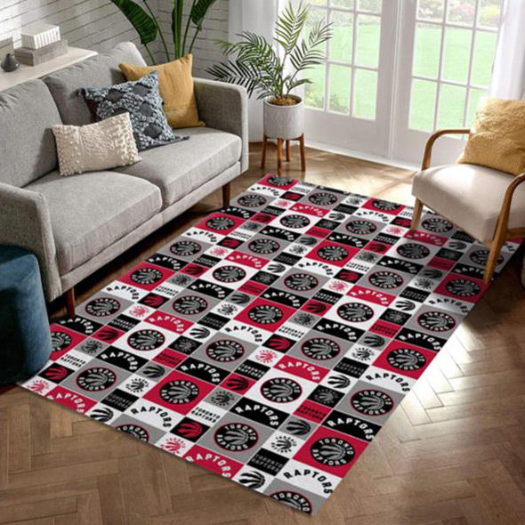 Toronto Raptors Rug NBA Area Rug Living Room Rug Outdoor Rug Rectangle Carpet