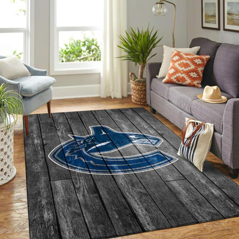 Vancouver Canucks Rug NHL Area Rug Bedroom Area Rug Indoor Outdoor Rugs Rectangle Carpet