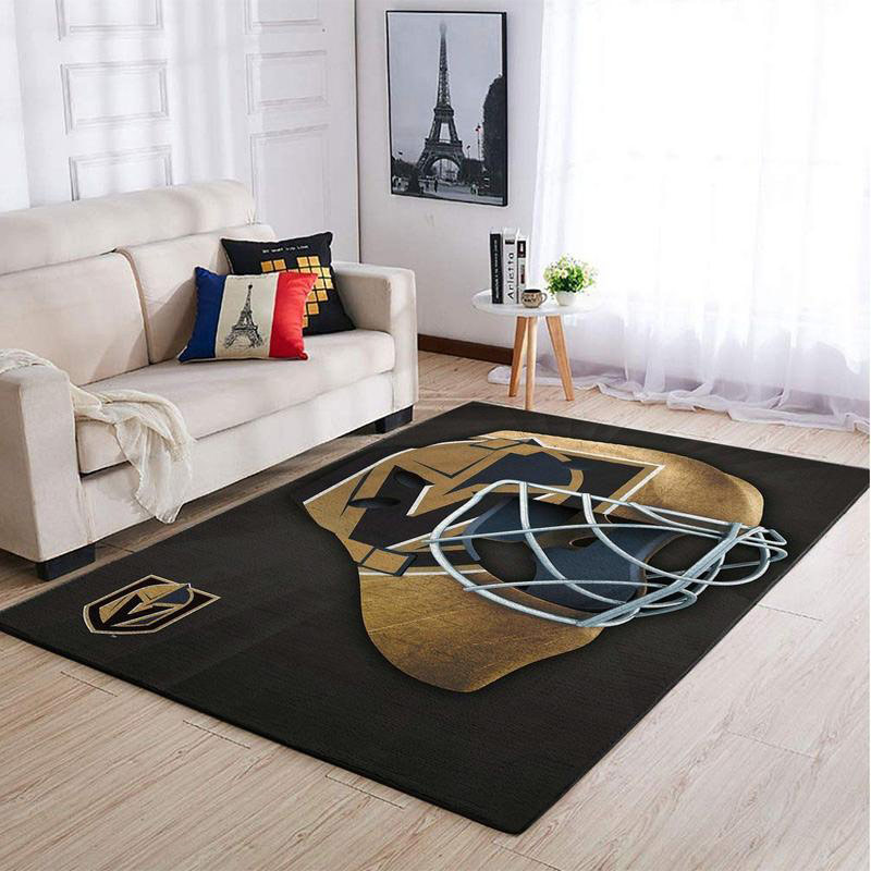 Vegas Golden Knights Rug NHL Area Rug Bedroom Area Rug Outdoor Rug Rectangle Carpet