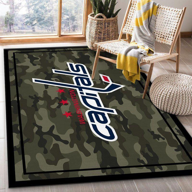 Washington Capitals Rug NHL Area Rug Bathroom Rugs Outdoor Rug Rectangle Carpet