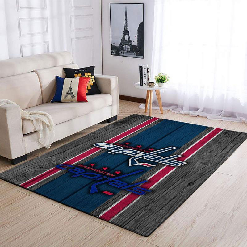 Washington Capitals Rug NHL Area Rug Bedroom Area Rug Outdoor Rugs Rectangle Carpet